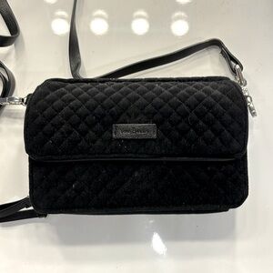 Black Velvet Vera Bradley clutch/wallet